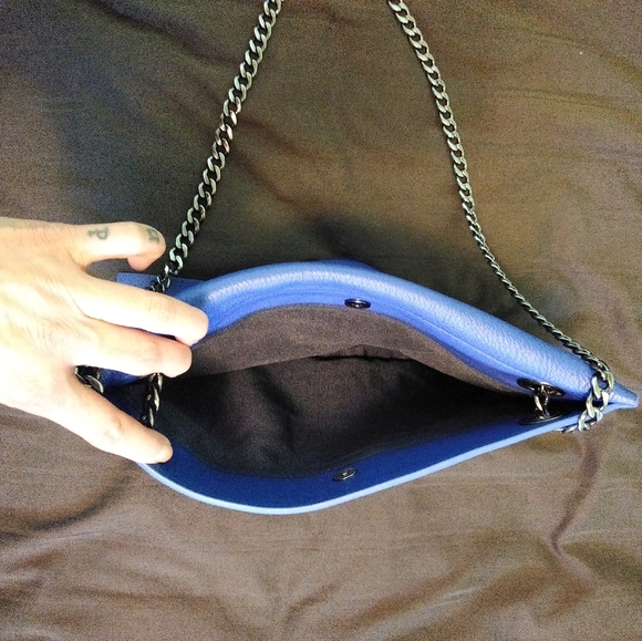 Unique royal Blue Envelope versatile cross body - Picture 4 of 5